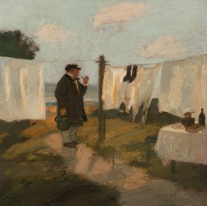The Bleaching Meadow ، The Wash Meadow ، 1915 بواسطة أدولف هينجيلر