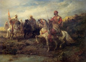 المحاربون العرب على ظهور الخيل