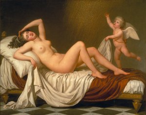 Danaë وابل الذهب بواسطة أدولف أولريك ويرتمولر