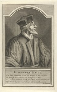 صورة جون هوس ، ج .1710