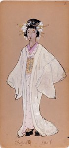 زي شخصية Cii cio san لأوبرا Madame Butterfly لجياكومو بوتشيني