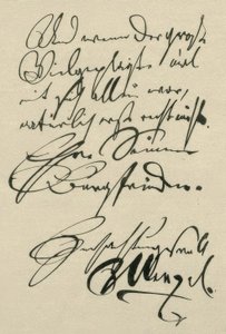 Adolph v Menzel، Brief an Kraemer، S. 4 بواسطة أدولف مينزل