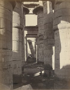 صعيد مصر ، قاعة الأعمدة بالكرنك ، كاليفورنيا. 1870.
