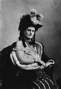 فرجينيا أولدويني الإيطالية (1837-1899) ، كونتيسة كاستيجليون ، كانت جاسوسة للإمبراطور الفرنسي نابليون الثالث ، تصوير أدولف براون (1812-1877)
