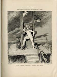 رسم توضيحي لأدولف ديت ويليت (1857-1926) في Le Courrier francais ، رقم 4 بواسطة أدولف ليون ويليت