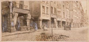 شارع (قلم وحبر ومرحاض على ورق)