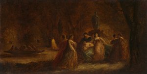أ غابة فيت ، ج. 1853-1857 أو ج. 1862. بواسطة أدولف جوزيف توماس مونتيسيلي