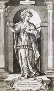 قصة العلوم ، بقلم Adriaen Collaert (حوالي 1560-1618). بواسطة أدريان كوليرت