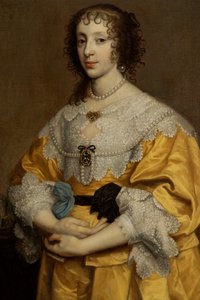 هنريتا ماريا ملكة تشارلز الأول (1609-1680) بواسطة أدريان هانيمان