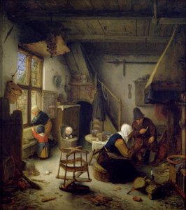 عائلة فلاح في المنزل ، 1661