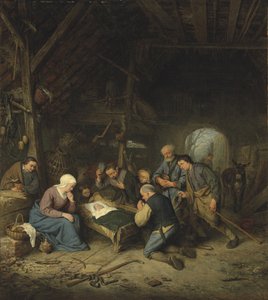 الباروك: العشق من الرعاة قدم المساواة أوستادي ، أدريان يانز ، فان (1610-1685) بواسطة أدريان جانز. فان أوستاد