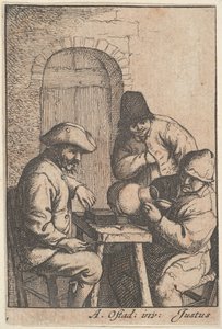 إبريق فارغ ، 1610-85. بواسطة أدريان جانز. فان أوستاد