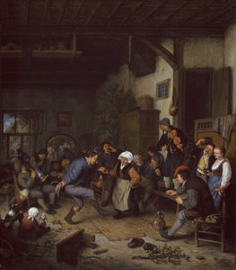 صناع Merrymakers في نزل ، 1674