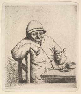 فلاح مع ماسورة ، 1640-80. بواسطة أدريان جانز. فان أوستاد