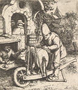 The Knifegrinder ، 1610-85. بواسطة أدريان جانز. فان أوستاد