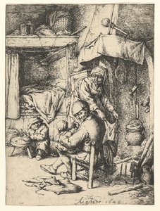 The Pater Familias ، 1648. بواسطة أدريان جانز. فان أوستاد
