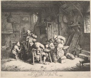 المذاق ، 1610-85. بواسطة أدريان جانز. فان أوستاد