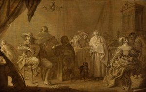 حفلة موسيقية بواسطة Adriaen Pietersz van de Venne