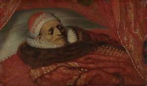 صاحب الأرض الأمير موريس الكذب في الدولة موريتس (1567-1625) ، أمير أورانج ، الكذب في الدولة ، 1625 بواسطة Adriaen Pietersz van de Venne