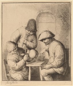 الابريق الفارغ بواسطة Adriaen van Ostade