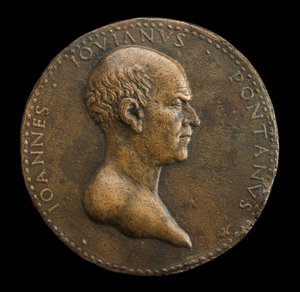 جيوفاني جيوفيانو بونتانو ، 1426-1503 ، شاعر [الوجه] ، 1488 أو بعده.