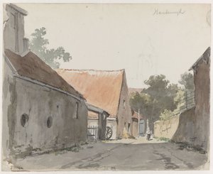 منظر لشارع في هاردرفيك Harderwijk (العنوان على الكائن)