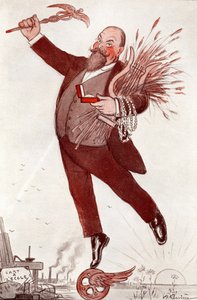 صورة للشاعر والسياسي موريس كويبا (1866-1931) (موريس بوكاي) - رسم لأدريان بارير (1874-1931) مستمد من quot;quot;فانتاسيوquot;quot; 1911 بواسطة أدريان باريري