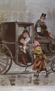 "الرجاء الاختيار" ، التوضيح من "لو موند إيلوستري" ، ص 1890 بواسطة أدريان إيمانويل ماري