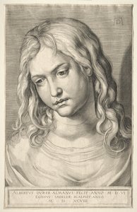رأس أنثى بواسطة Aegidius Sadeler