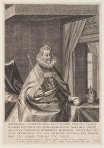الإمبراطور ماتياس بواسطة Aegidius Sadeler II