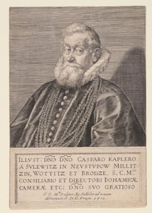 غاسبارد كابلير فون سولويتز، مستشار الإمبراطور بواسطة Aegidius Sadeler II