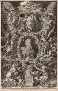 صورة للإمبراطور ماتياس بواسطة Aegidius Sadeler II