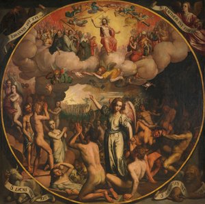 يوم القيامة بواسطة Aert Pietersz.
