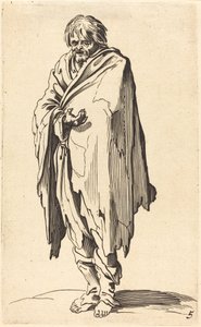 المتسول برأسه وأقدامه العارية بواسطة After Jacques Callot