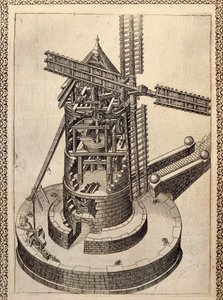 Windmill بواسطة Agostino Ramelli