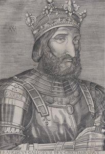 فرانسوا الأول ملك فرنسا ، بتاريخ 1536. بواسطة أغوستينو فينيزيانو