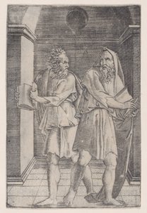 الفلاسفة ، كاليفورنيا. 1514-36. بواسطة أغوستينو فينيزيانو