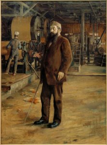 صورة الصناعي غوستاف أدولف سيرلاشيوس بواسطة أكسيلي فالديمار جالن كاليلا