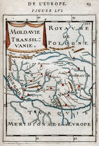 خريطة رومانيا 1683