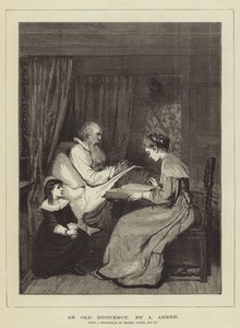 Huguenot قديم بواسطة ألبرت أنكر