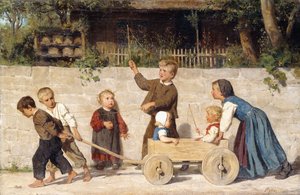 فريق الأطفال ، 1868 بواسطة ألبرت أنكر