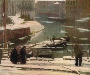 Le Degel A Gand، c1902، 1906-7 بواسطة ألبرت بيرتسوين