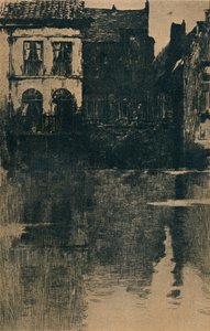 المنازل القديمة بالماء ، c1886-1906 ، 1906-7 بواسطة ألبرت بيرتسوين