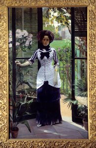 في الدفيئة لوحة ألبرت بارثولومي (1848-1928) 1881 صن. 1.42x2.33m باريس ، متحف أورساي بواسطة ألبرت بارثولومي