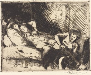 الذهاب إلى السرير (Le coucher) بواسطة ألبرت بيسنارد