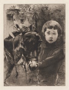 روبرت بيسنارد وحماره روبرت بيسنارد وحماره ، 1888. بواسطة بول ألبرت بيسنارد