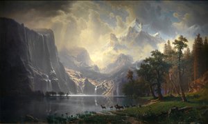 بين سييرا نيفادا ، كاليفورنيا ، 1868.