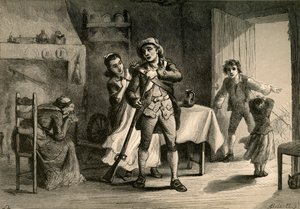 رجل دقيقة يستعد للحرب ، 1877. بواسطة ألبرت بوبيت