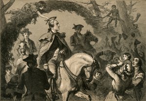 أنجليكا بعد تتويج واشنطن ، 1877. بواسطة ألبرت بوبيت