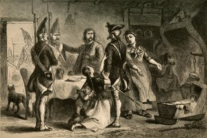 تجنيد الجنود الألمان للخدمة في أمريكا ، 1877. بواسطة ألبرت بوبيت